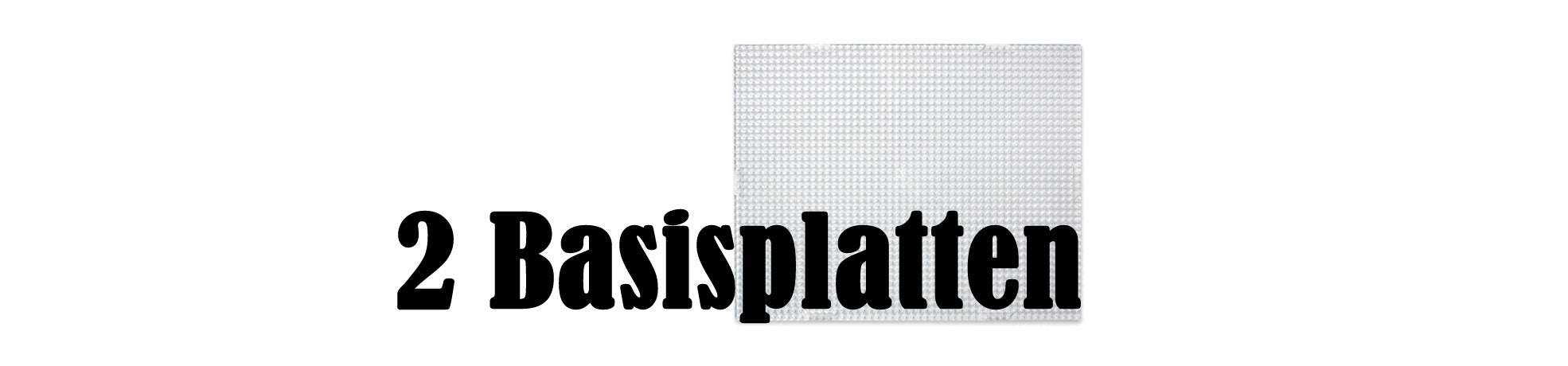 Pixelhobby Klassik Sets - 2 Basisplatten