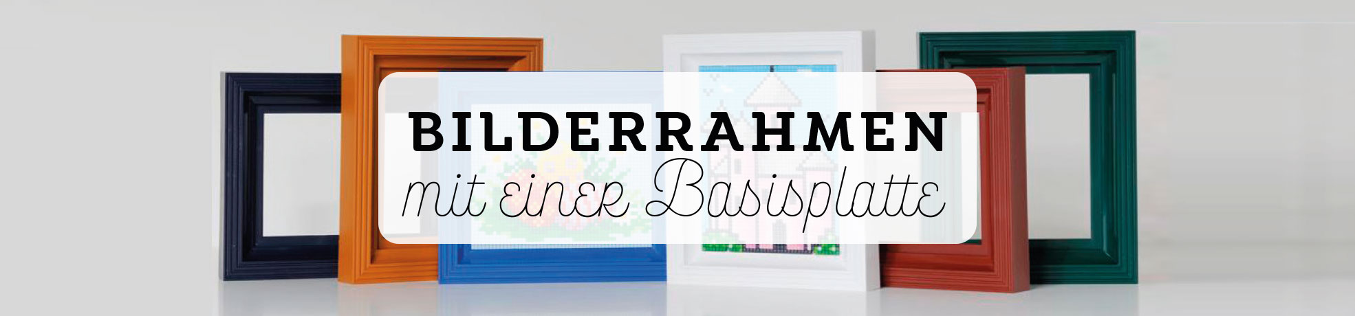 Pixelhobby - Bilderrahmen für 1 Basisplatte