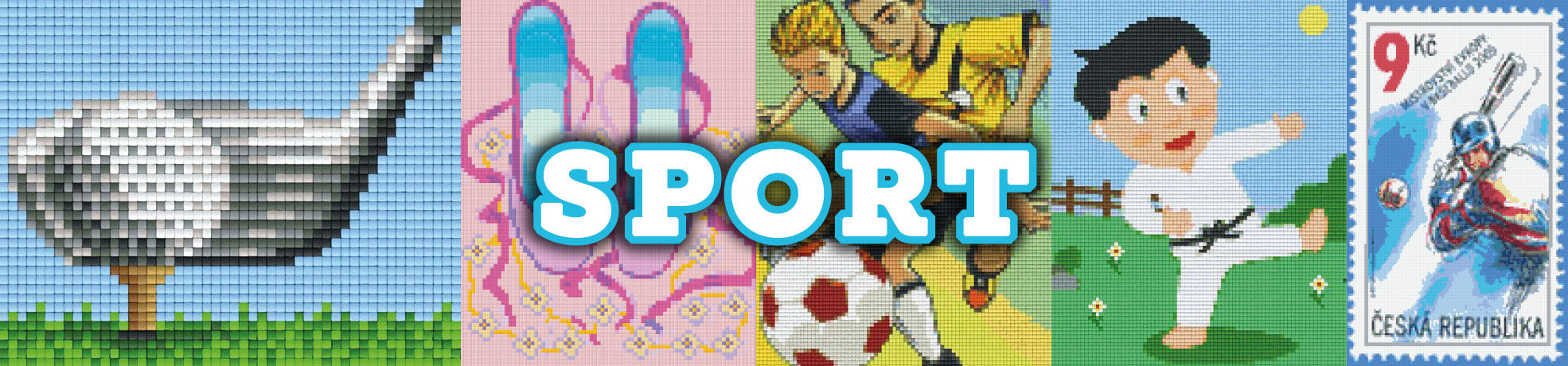 Pixelhobby Klassik (Mini) Vorlagen - Sport