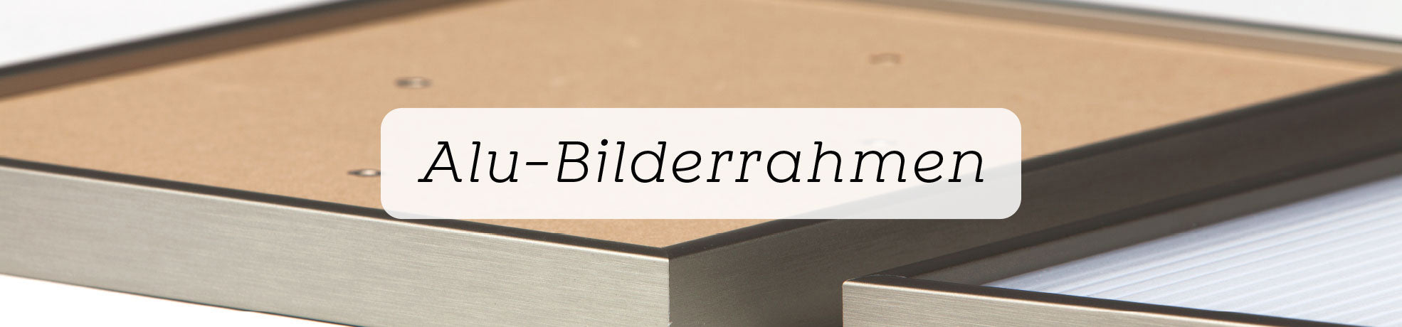 Pixel - Alu-Bilderrahmen "Backloader"