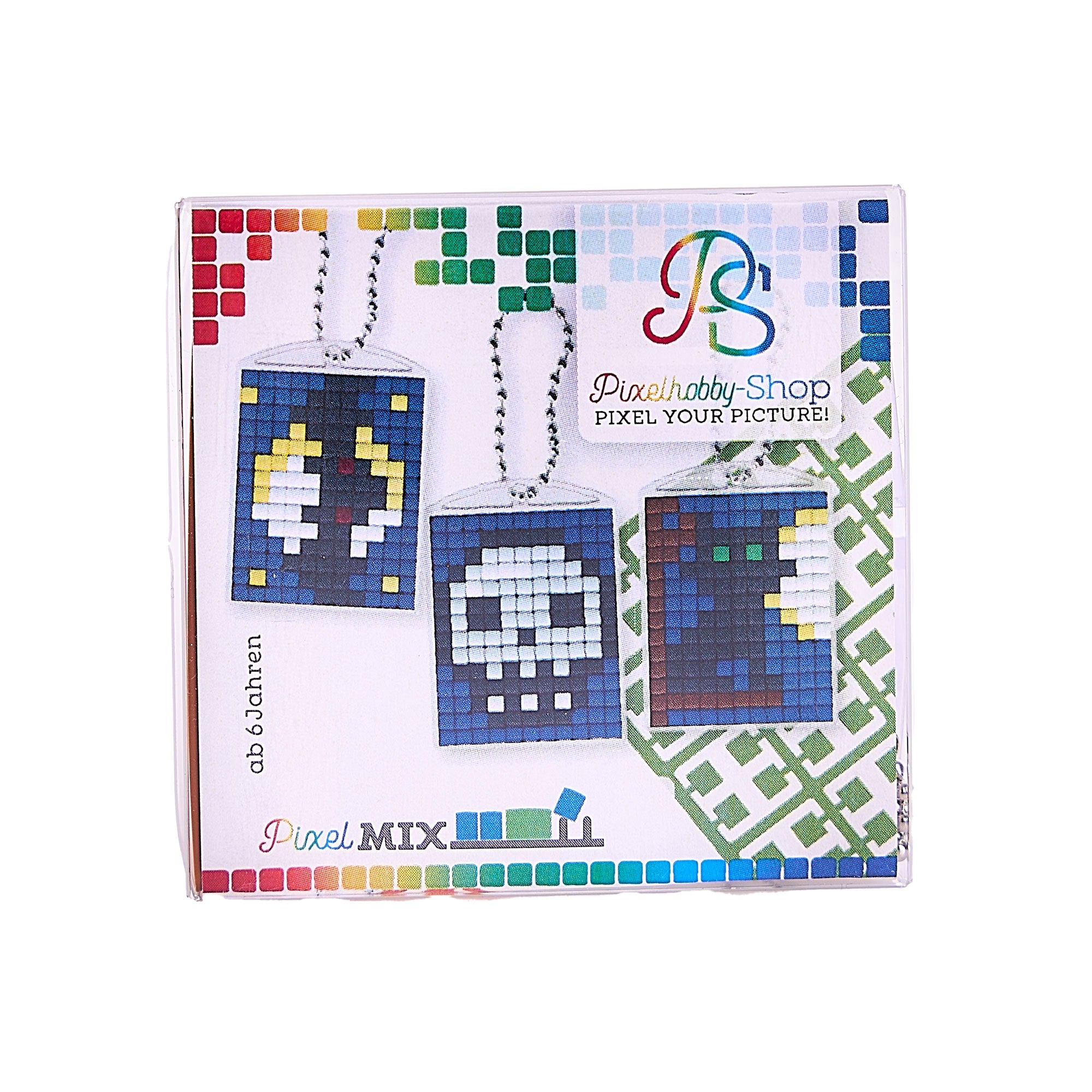 Pixelhobby medallion set of 6 - Halloween