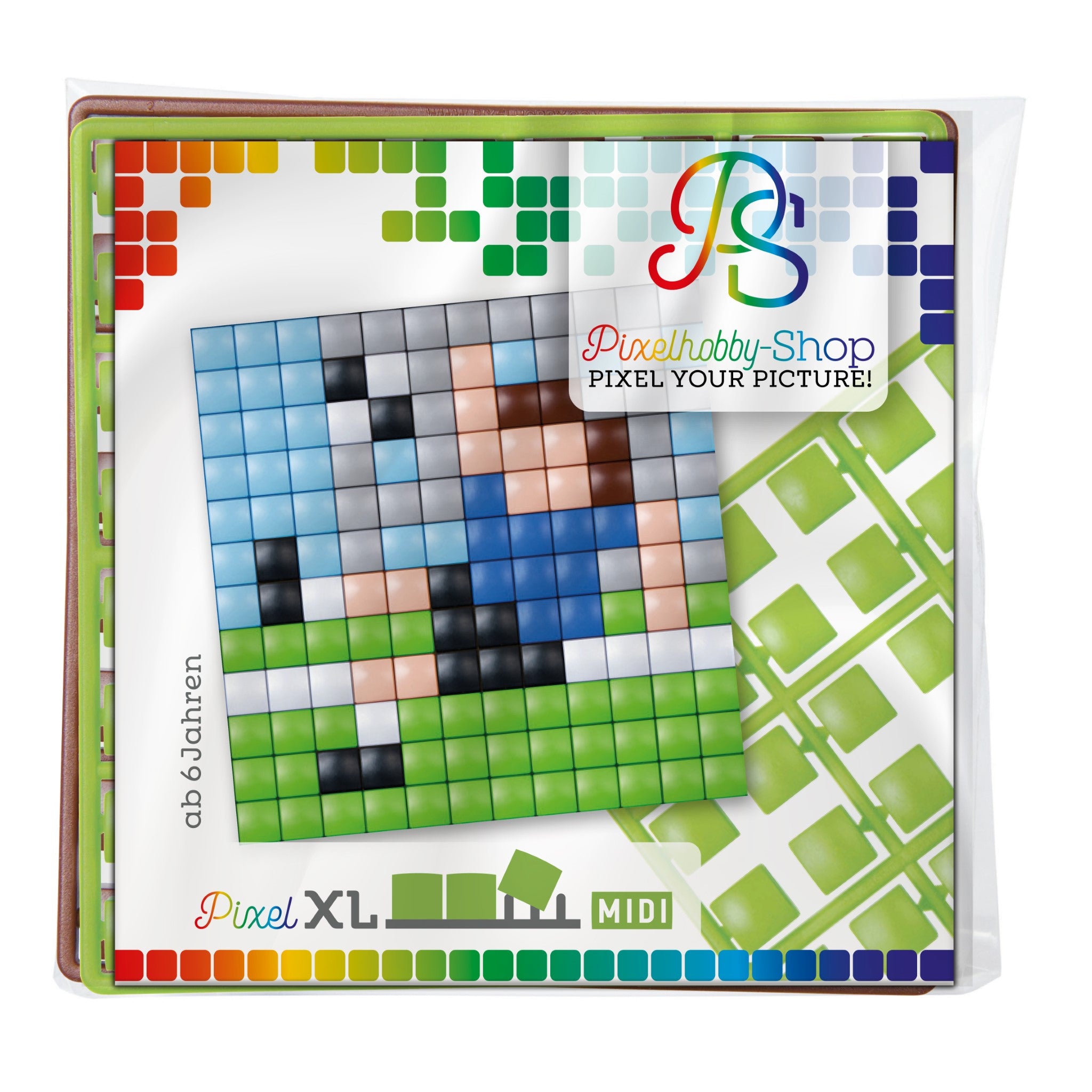 Pixelhobby XL (Midi) Magnet Set - Fußballer