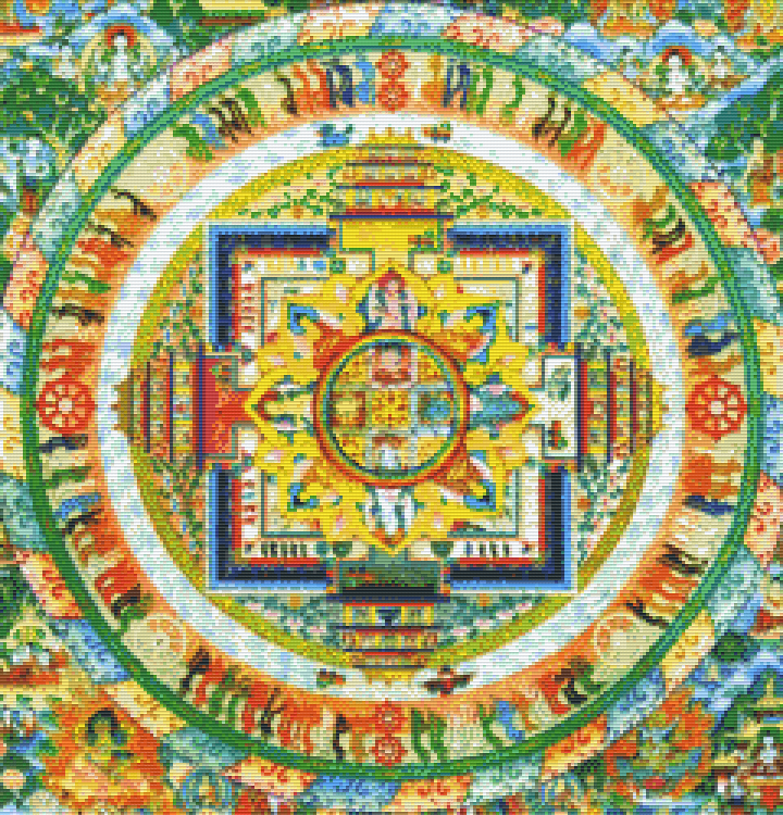 Pixelhobby Klassik Set - Mandala 2