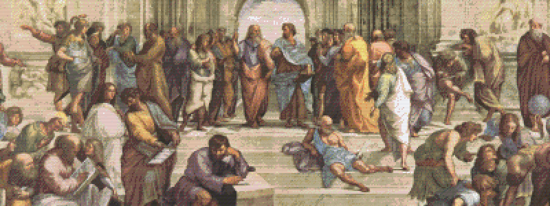 Pixelhobby Klassik Set - Die Schule von Athen