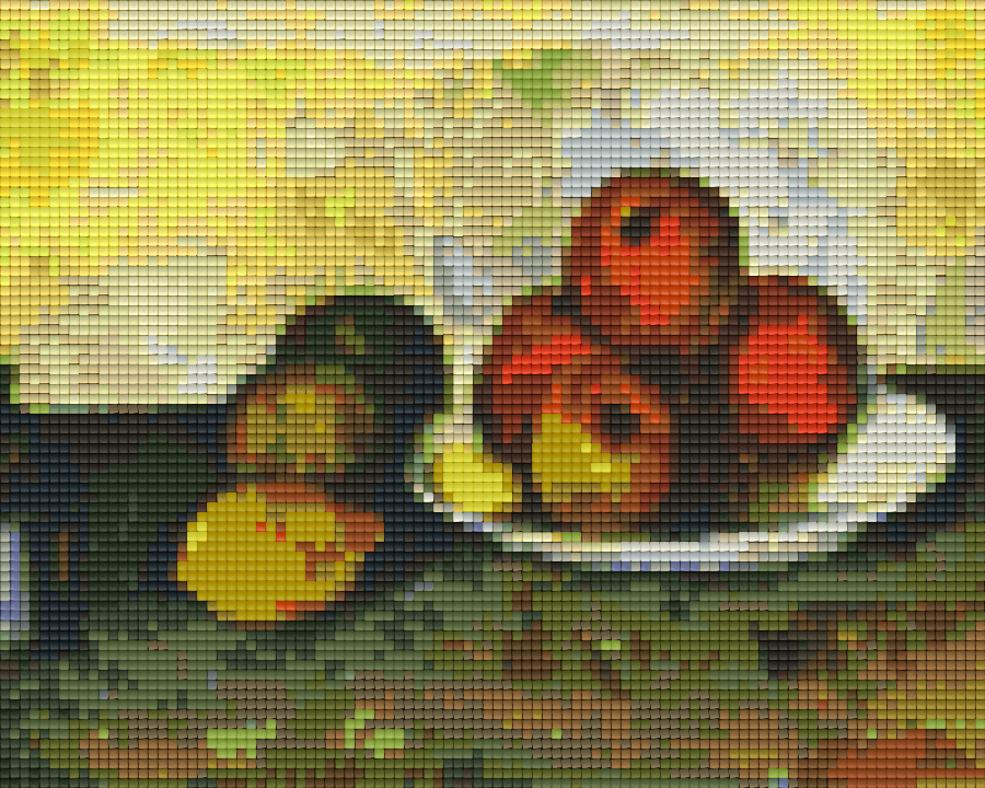 Pixelhobby Klassik Set - Paul Cezanne - Stillleben mit Äpfelns