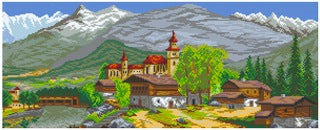 Pixelhobby Klassik Set - Church in the Mountains