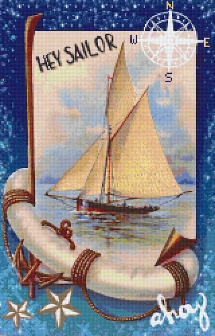 Pixelhobby Klassik Set - Love of a sailor