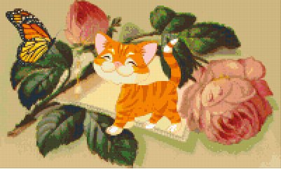 Pixelhobby Klassik Set - The Rose and the Cat