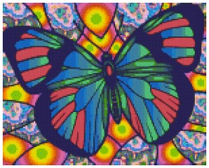 Pixelhobby Klassik Set - Glass Butterfly
