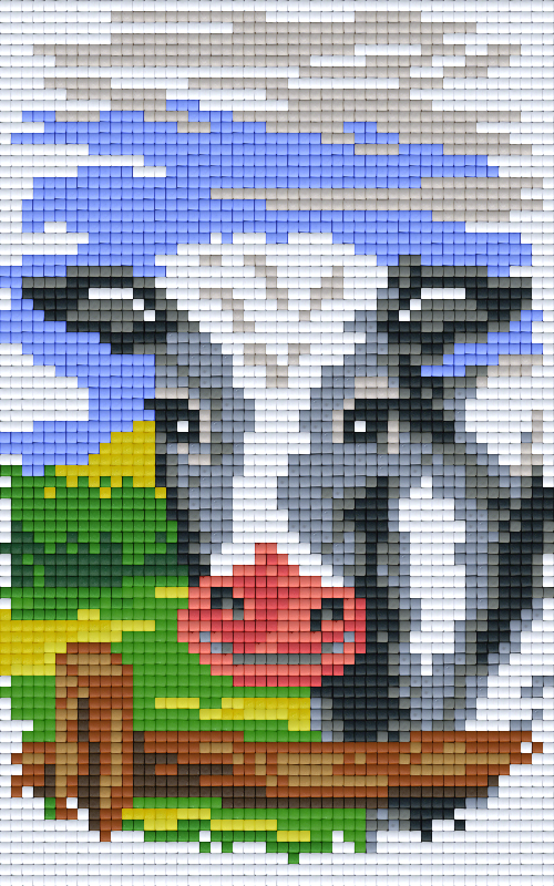 Pixelhobby Klassik Set - Bauernhof Kuh