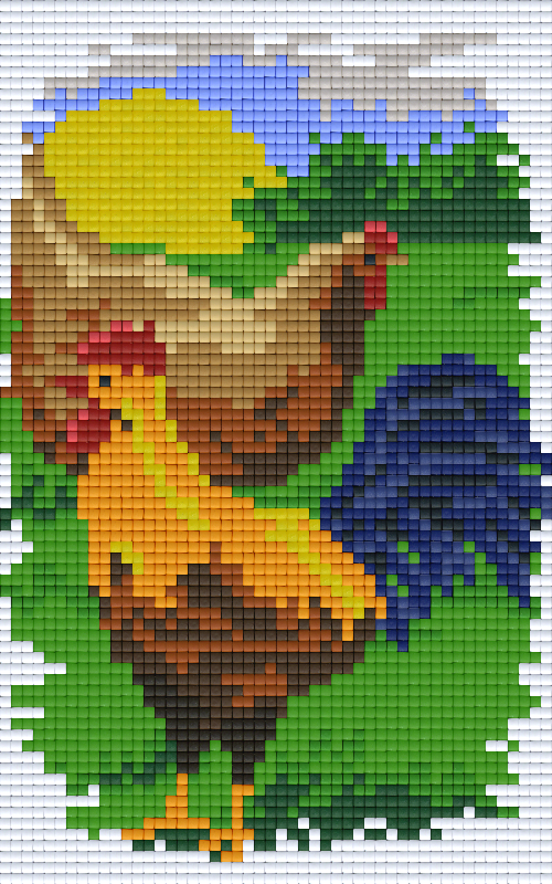 Pixelhobby Klassik Set - Bauernhof Hühner