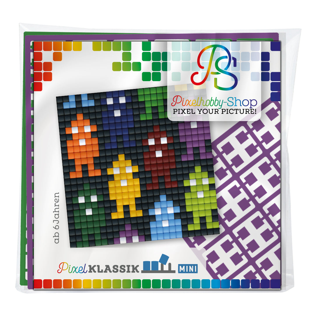 Pixelhobby Klassik (Mini) Magnet Set - Roboter