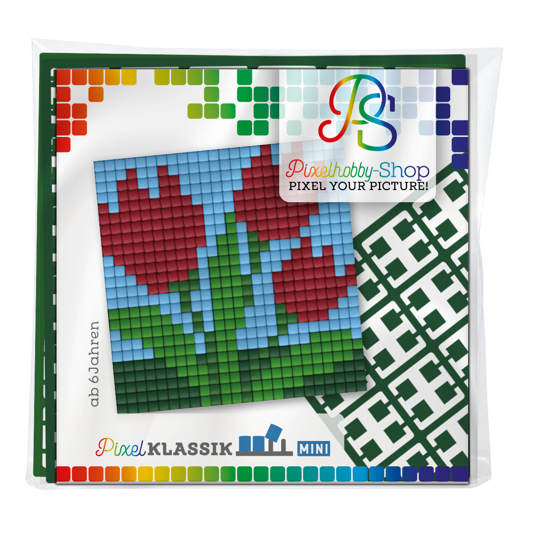 Pixelhobby Klassik (Mini) Magnet Set - Tulpen