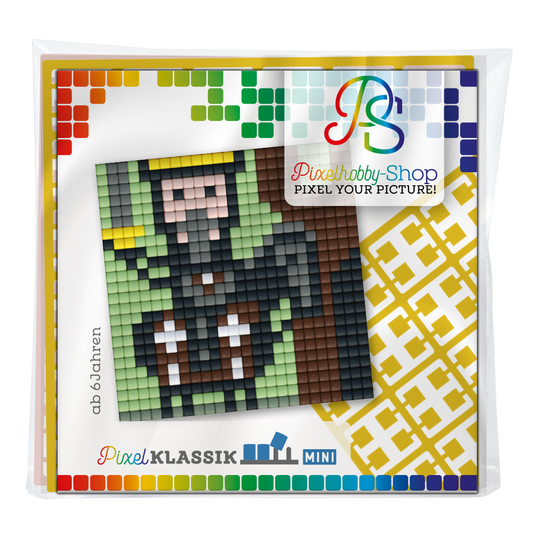 Pixelhobby Klassik (Mini) Magnet Set - Ritter zu Pferd