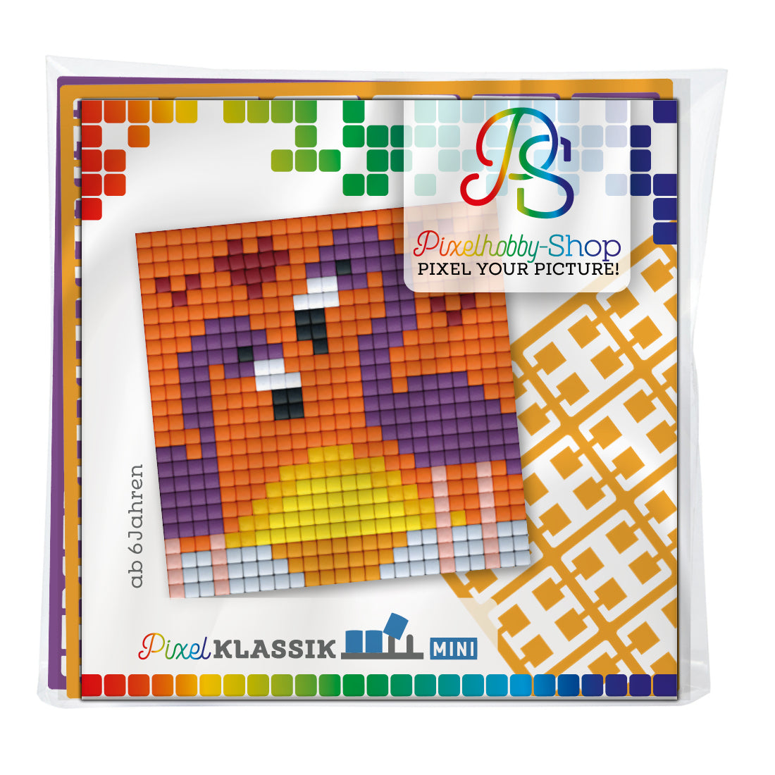 Pixelhobby Klassik (Mini) Magnet Set - Flamingos