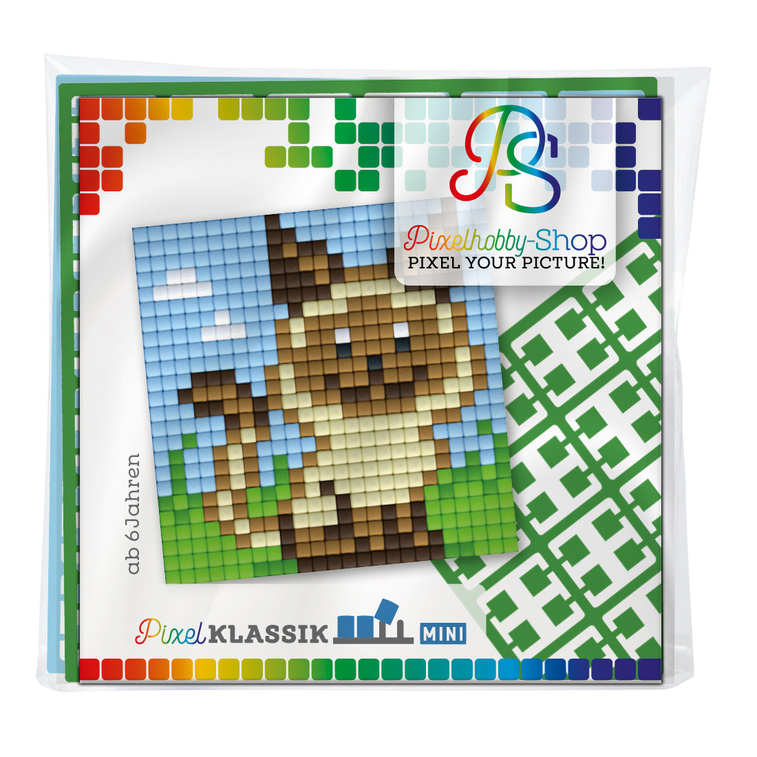 Pixelhobby Klassik (Mini) Magnet Set - Katze