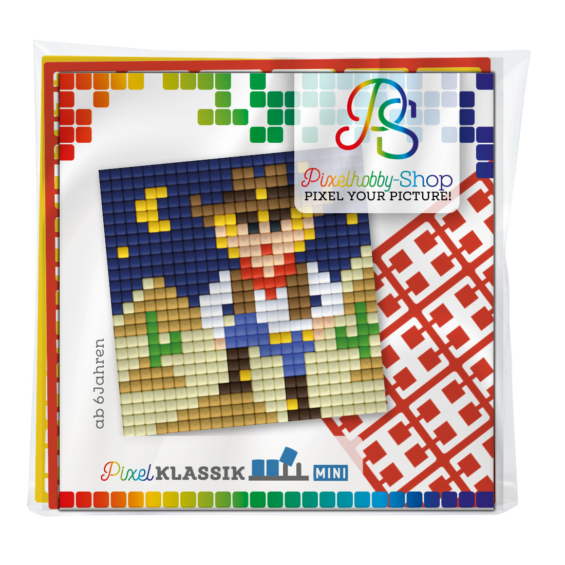 Pixelhobby Klassik (Mini) Magnet Set - Cowboy