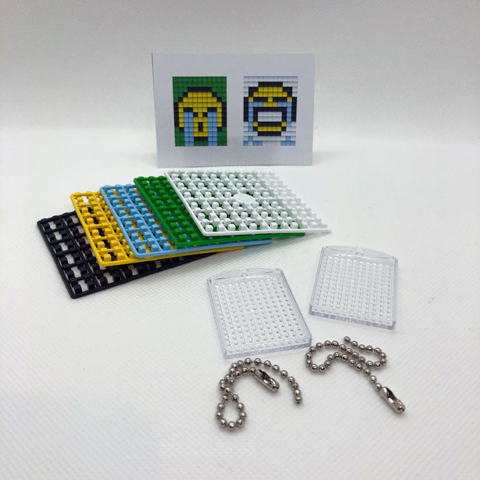 Pixelhobby Medaillon 2er-Set - Smiley 3