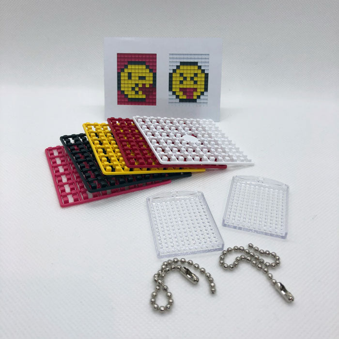 Pixelhobby Medaillon 2er-Set - Smiley 5