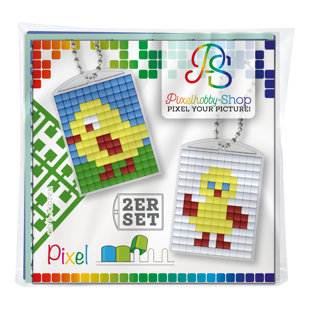 Pixelhobby medallion set of 2 - Easter 5