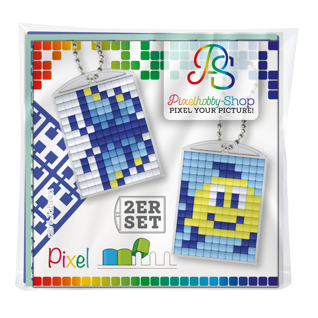 Pixelhobby medallion set of 2 - animals 2