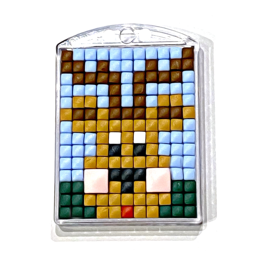 Pixelhobby medallion mix set - moose with pink cheeks