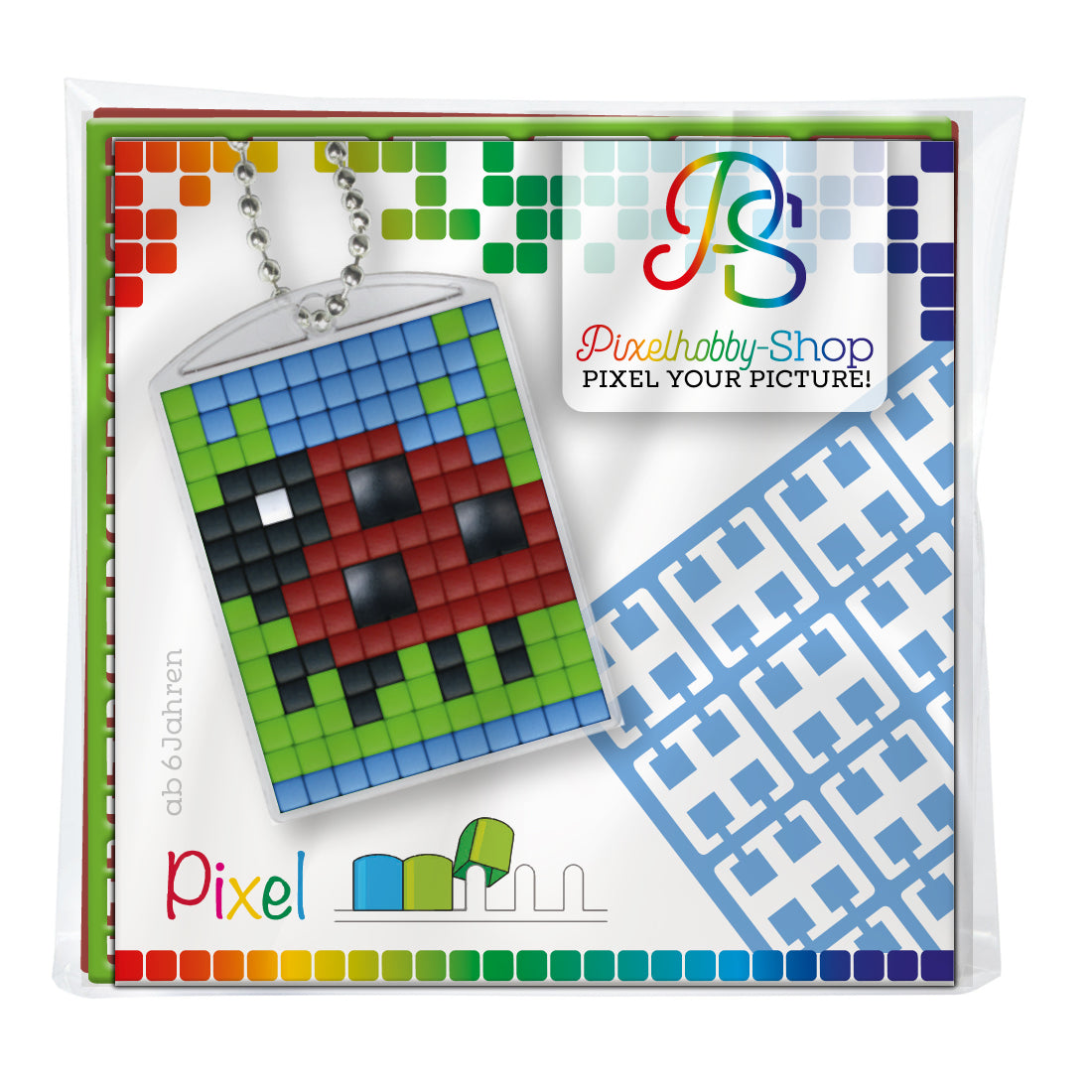 Pixelhobby medallion mix set - ladybug