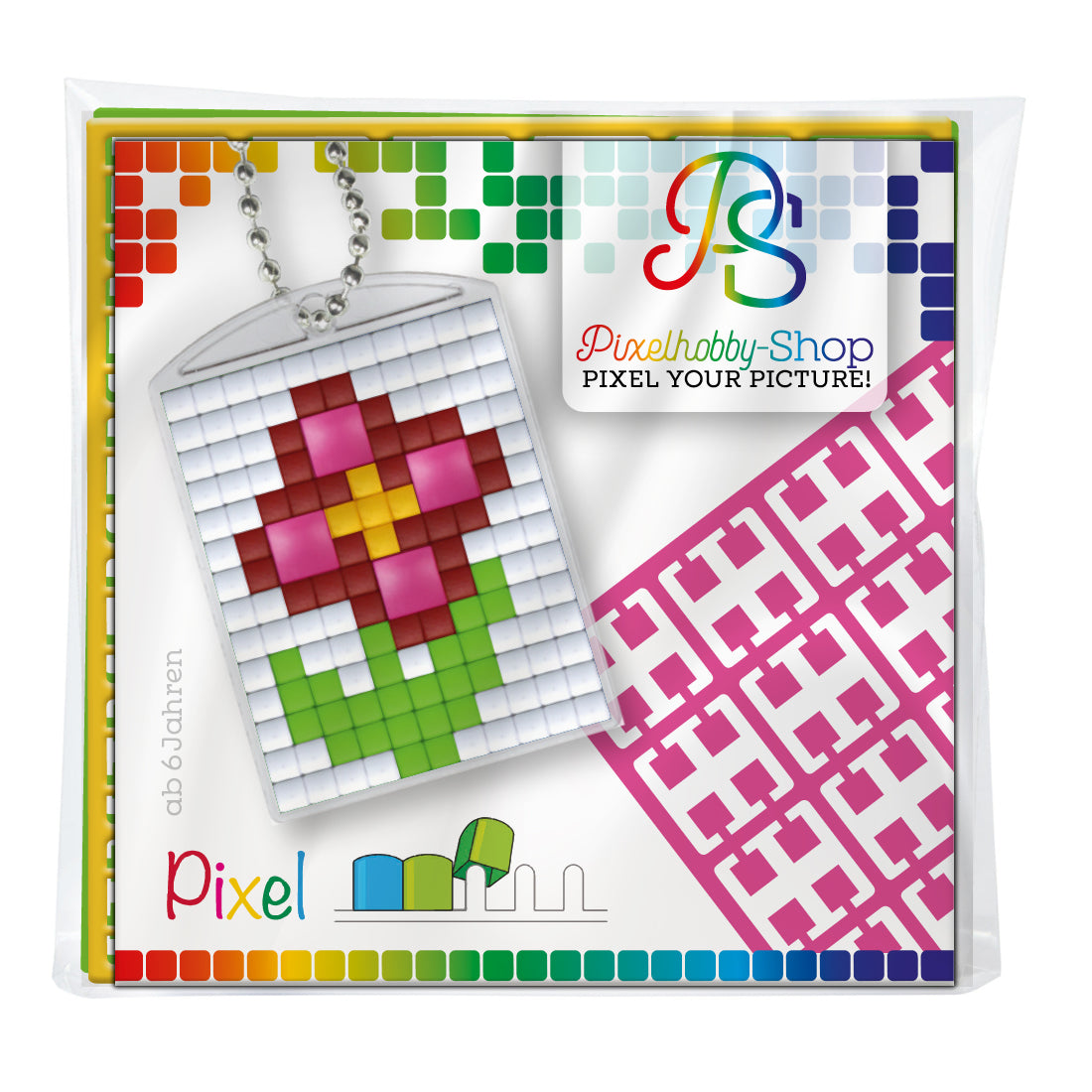 Pixelhobby medallion mix set - flowers