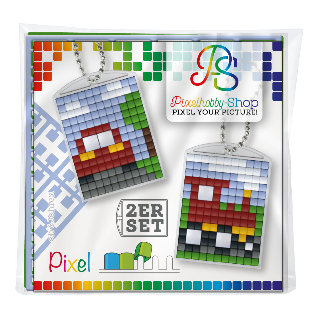 Pixelhobby medallion mix set - vehicles