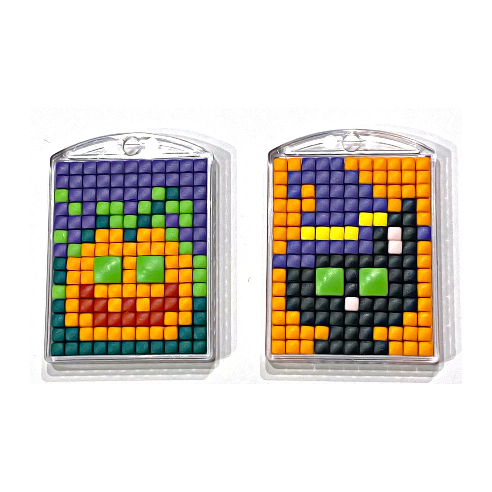 Pixelhobby medallion mix set - pumpkin and cat