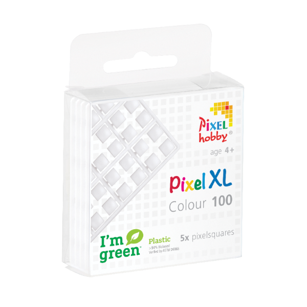 Pixelhobby Quadrat XL Farben - 5er Box
