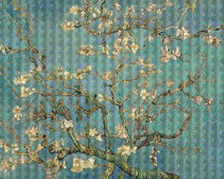 Pixelhobby classic set - little almond tree - Vincent van Gogh