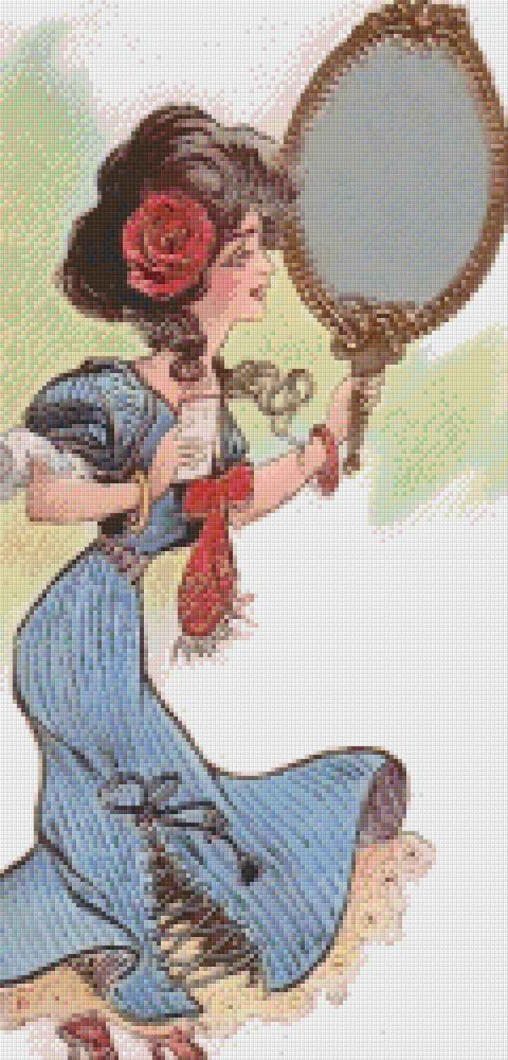 Pixelhobby Klassik Vorlage - Spieglein, Spieglein?