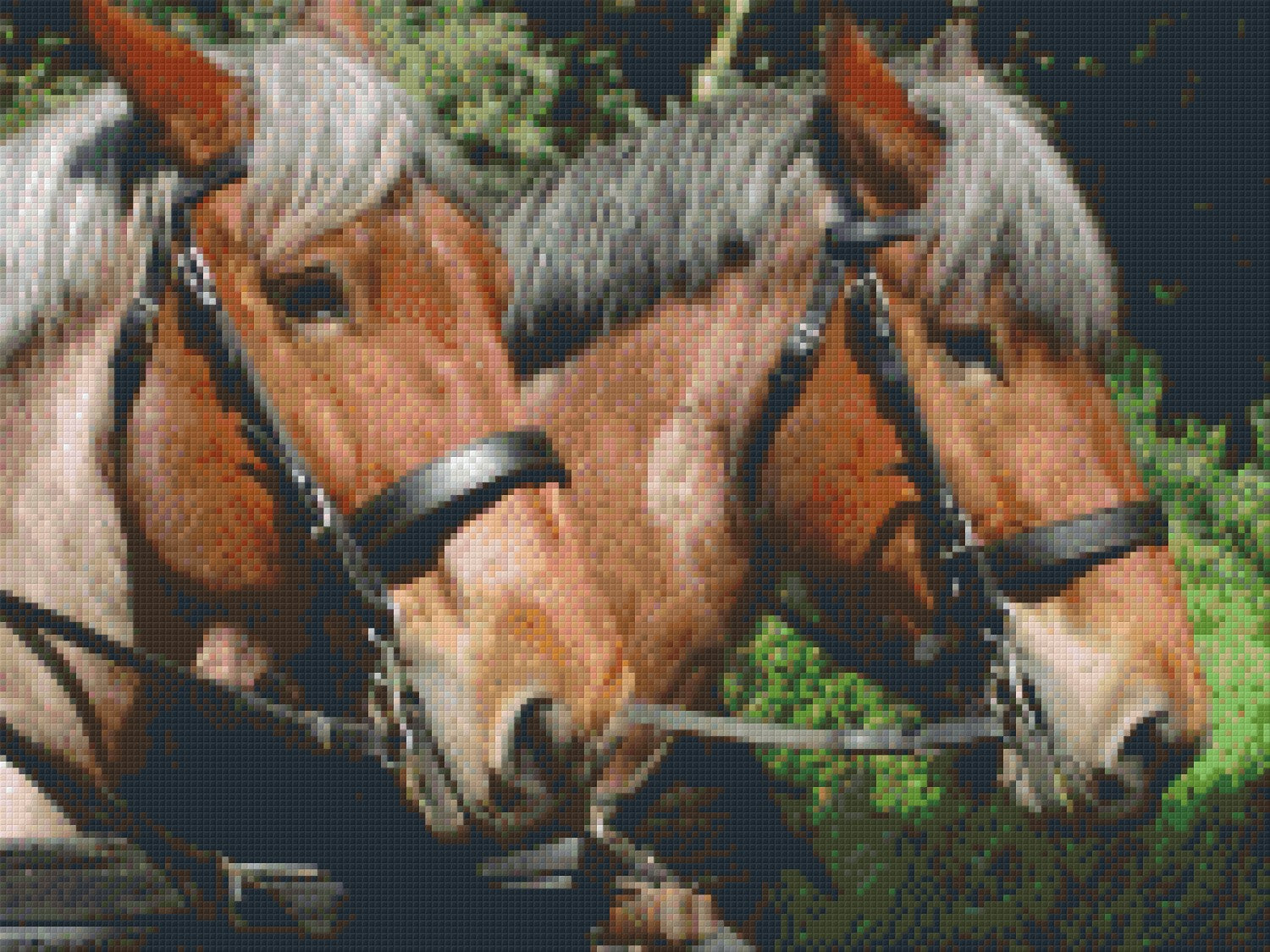 Pixelhobby classic set - draft horses
