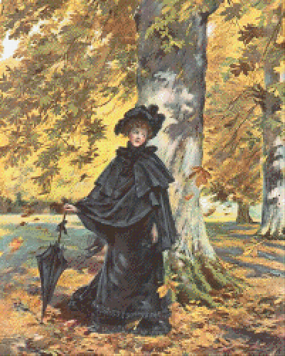Pixelhobby Klassik Vorlage - Herbst
