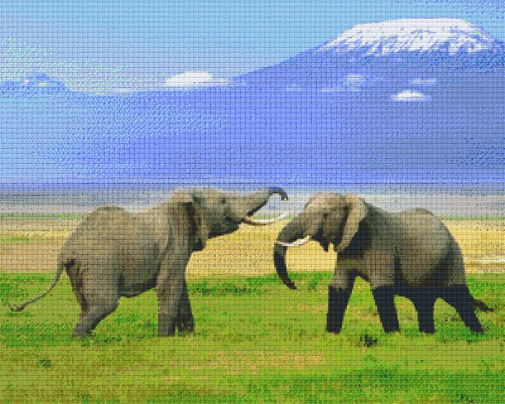 Pixel hobby classic set - elephants
