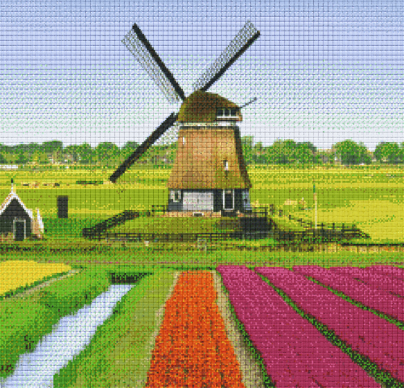 Pixelhobby Klassik Set - Mühle