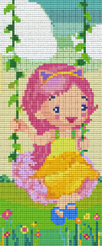 Pixelhobby classic set - girl on the swing
