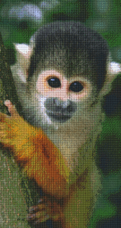 Pixel hobby classic set - monkey