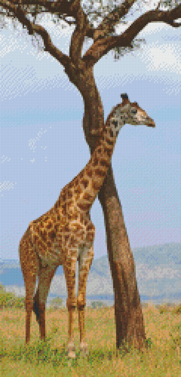 Pixelhobby Klassik Vorlage - Giraffe
