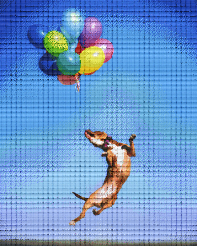 Pixelhobby Klassik Vorlage - Jump