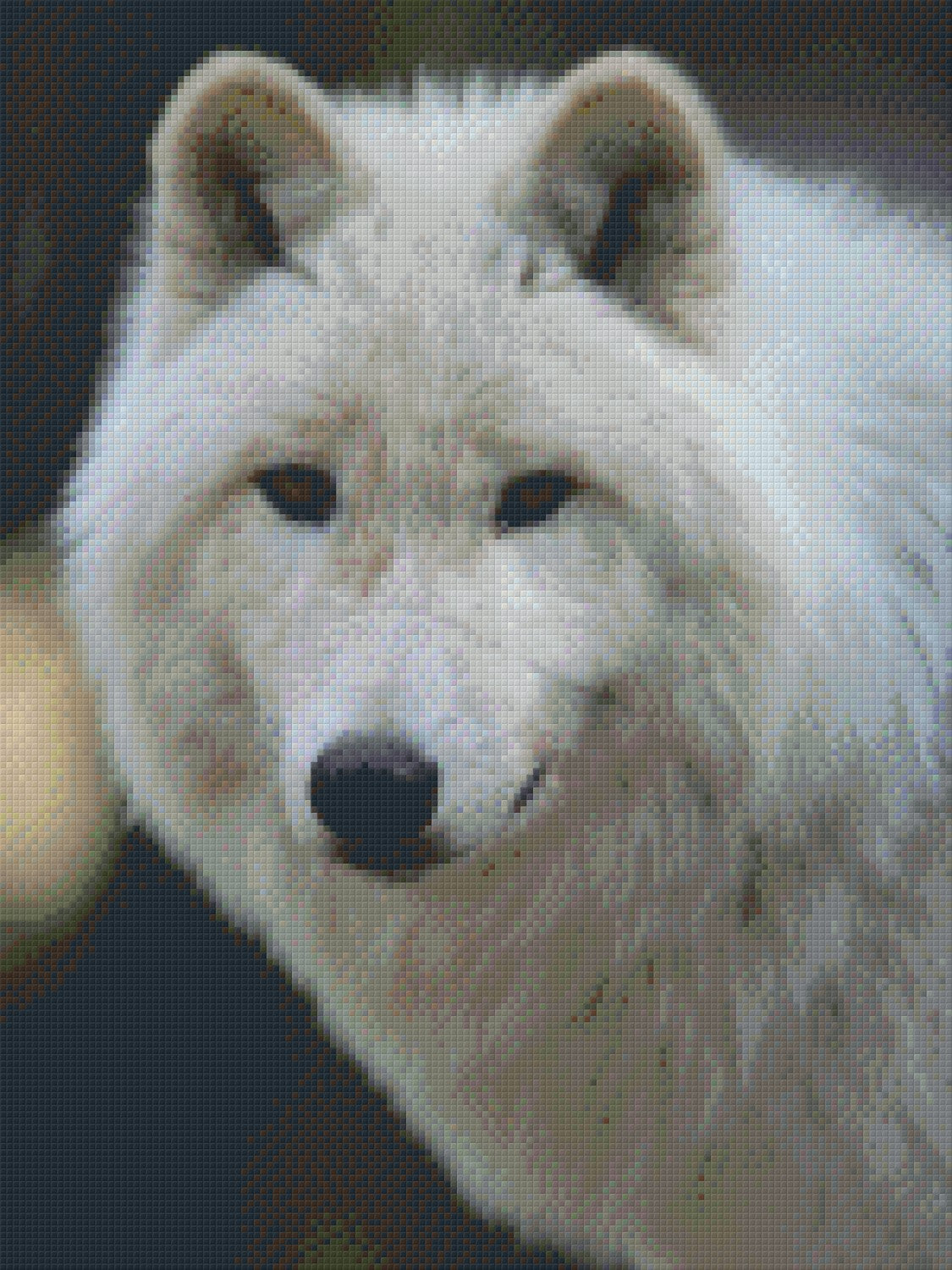 Pixelhobby Klassik Vorlage - Wolf