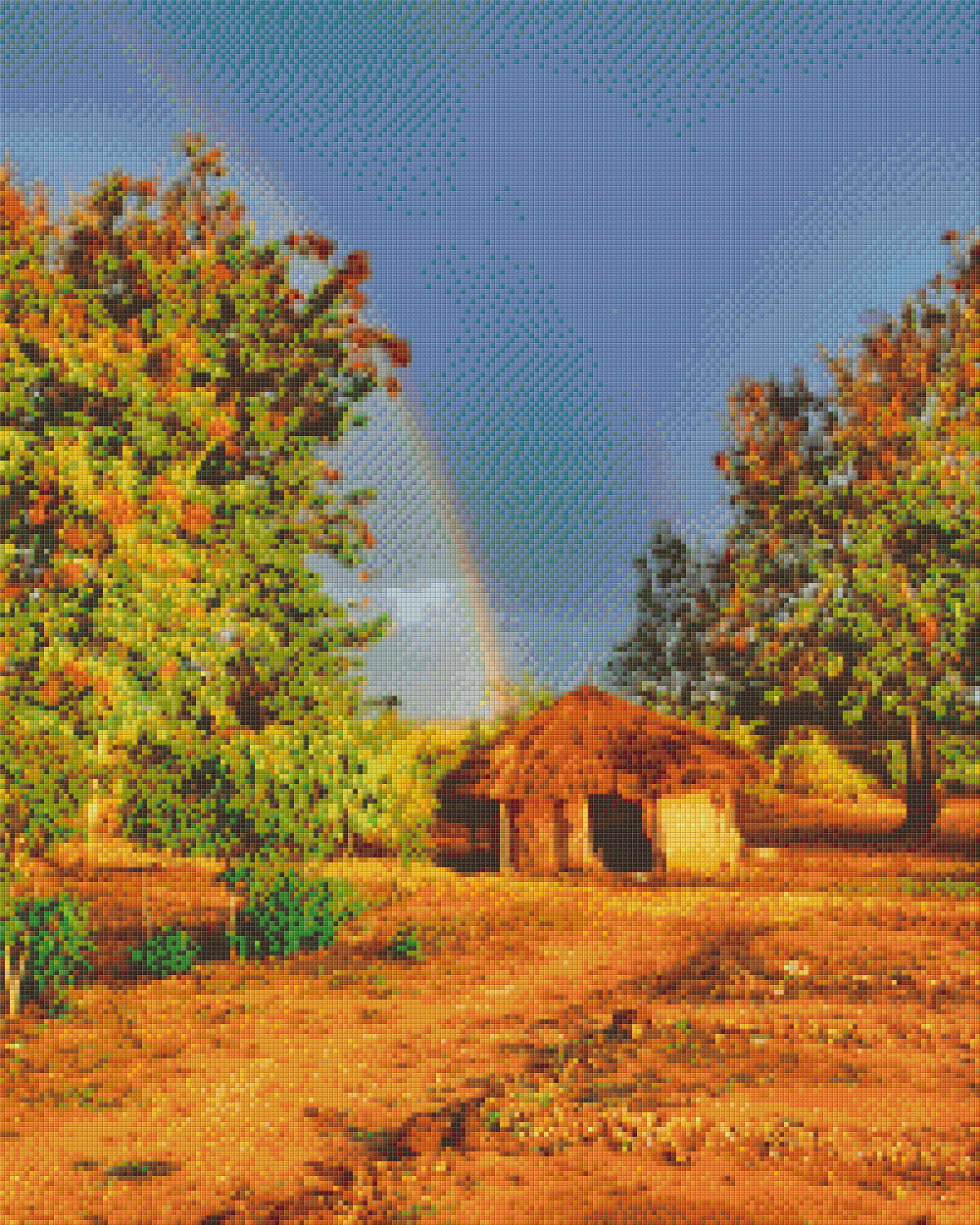 Pixelhobby Klassik Set - Rainbow in Afrika