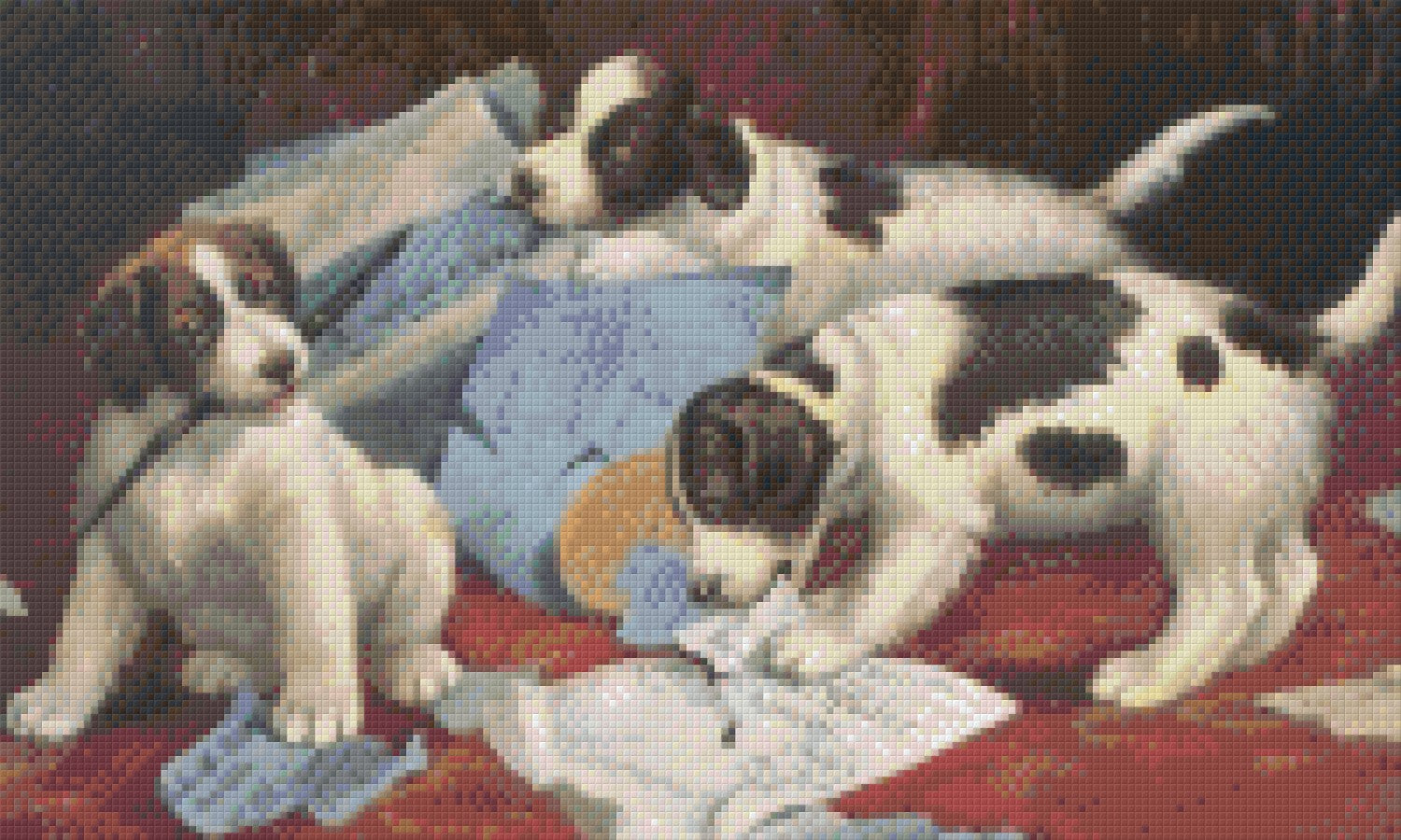 Pixelhobby Klassik Vorlage - Zerrupfen und spielen