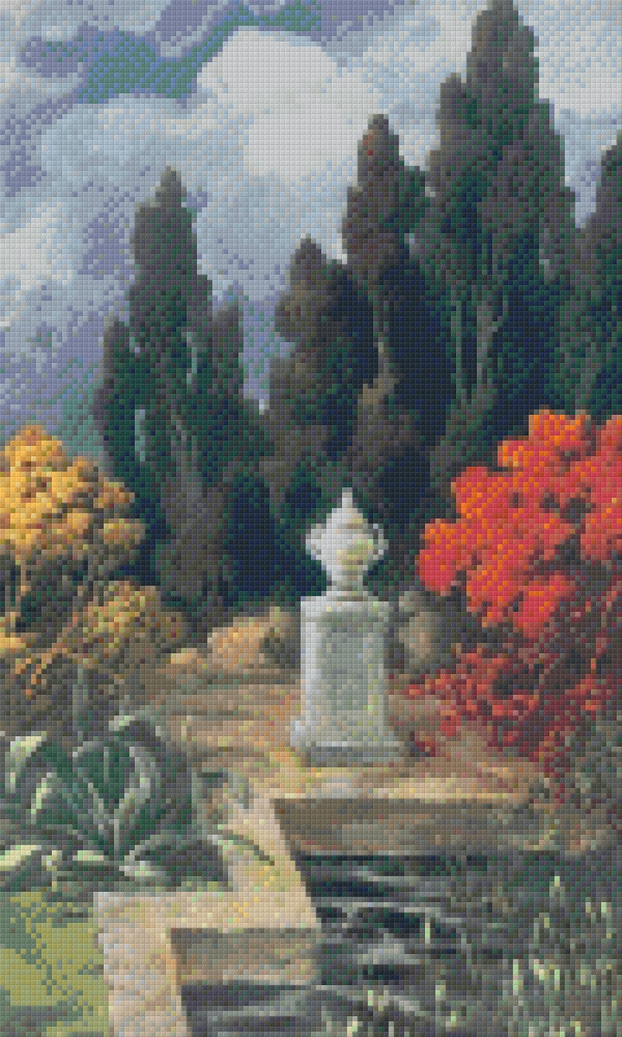Pixelhobby Klassik Set - Garten mit Teich
