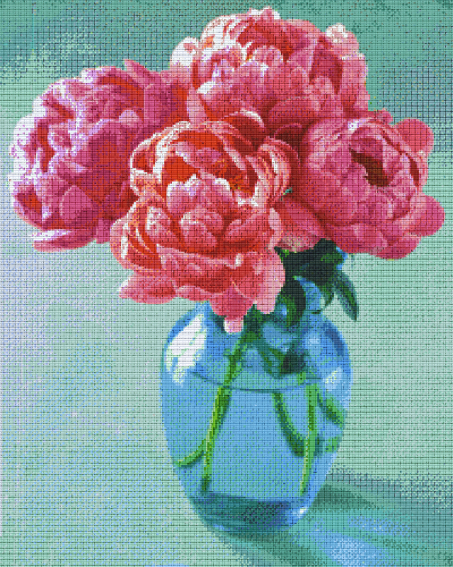 Pixelhobby Klassik Set - Blumenstrauß