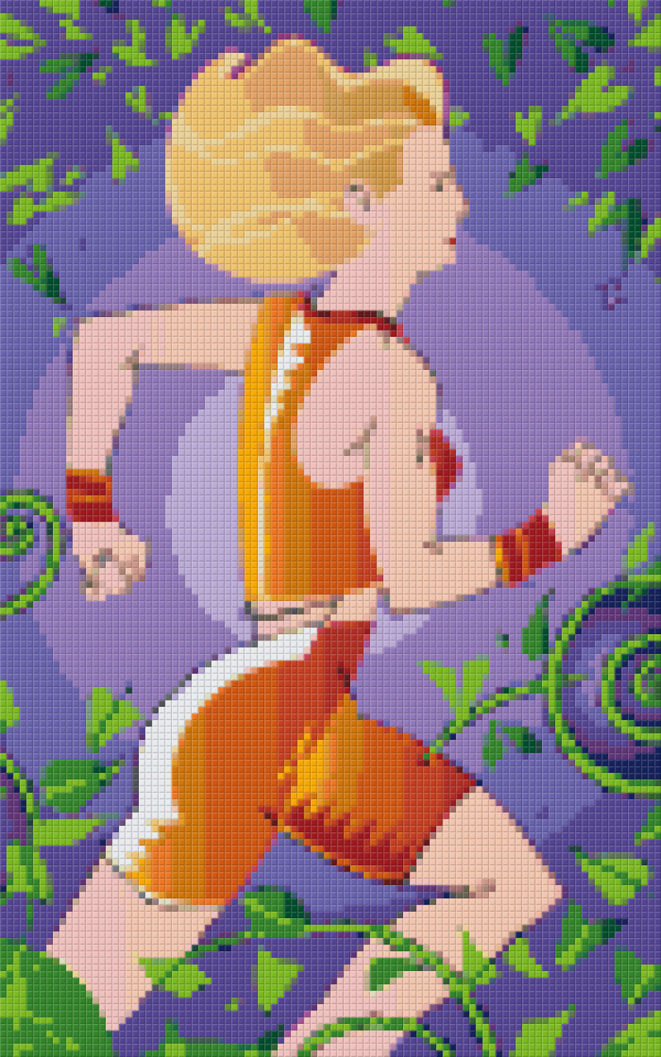 Pixelhobby Klassik Vorlage - Läufer