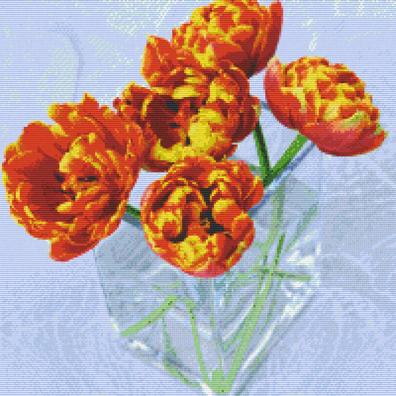 Pixelhobby Klassik Set - Blumen