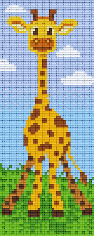 Pixel hobby classic template - giraffe