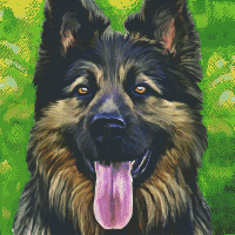 Pixelhobby Klassik Vorlage - Hund